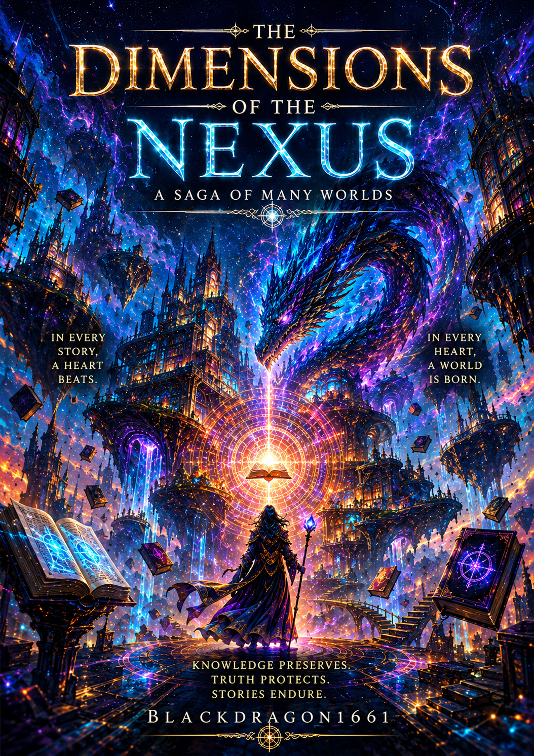 Dimensions of the Nexus: A Saga of Many Worlds