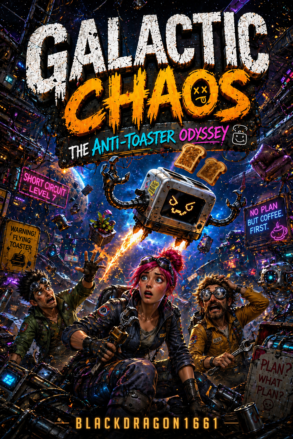 Galactic Chaos – The Anti-Toaster Odyssey