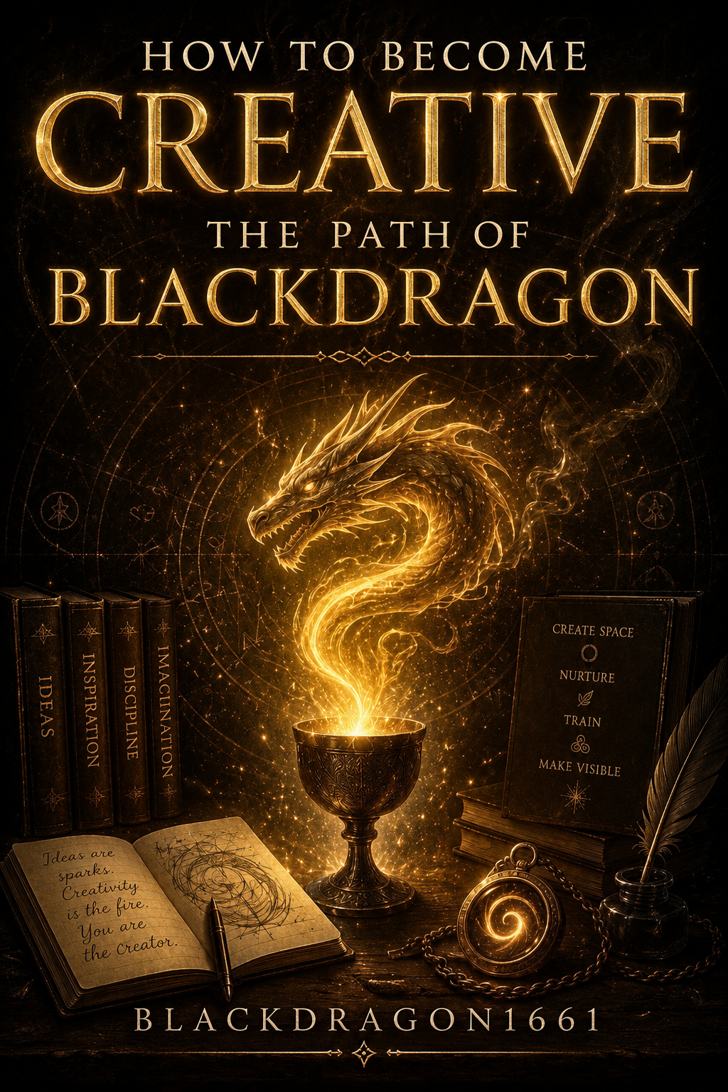 How to Become Creative. The Path of Blackdragon